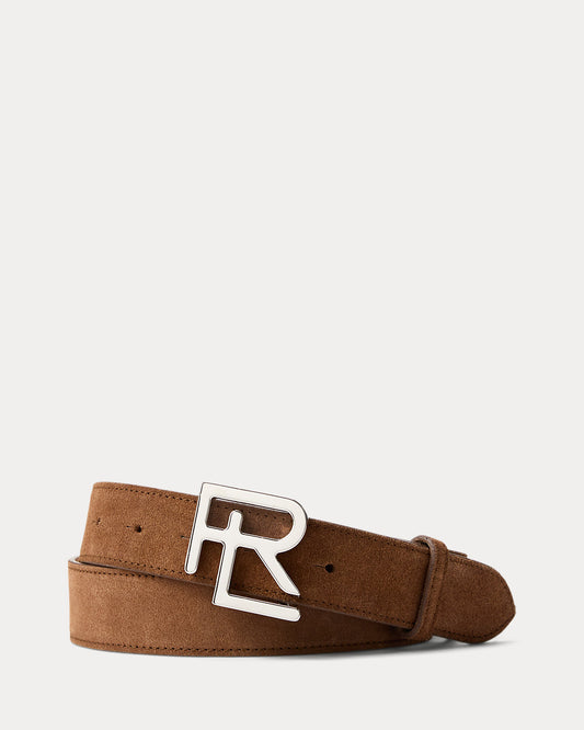 Buckle Calf-Suede Belt