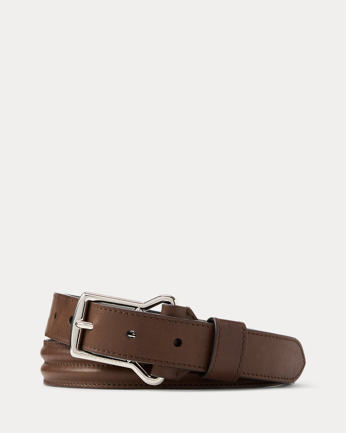 Channel-Quilted Calfskin Belt