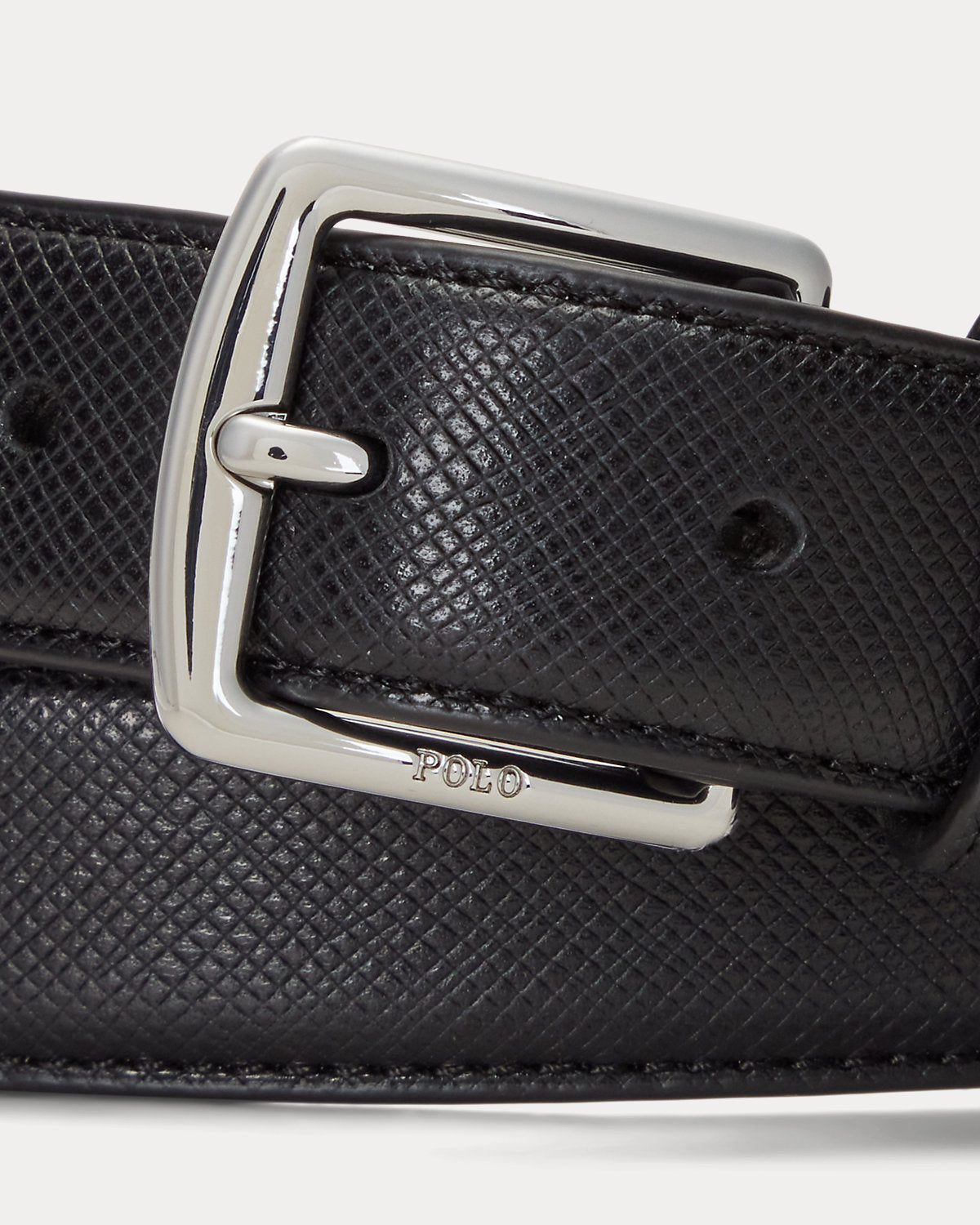 Saffiano Leather Belt
