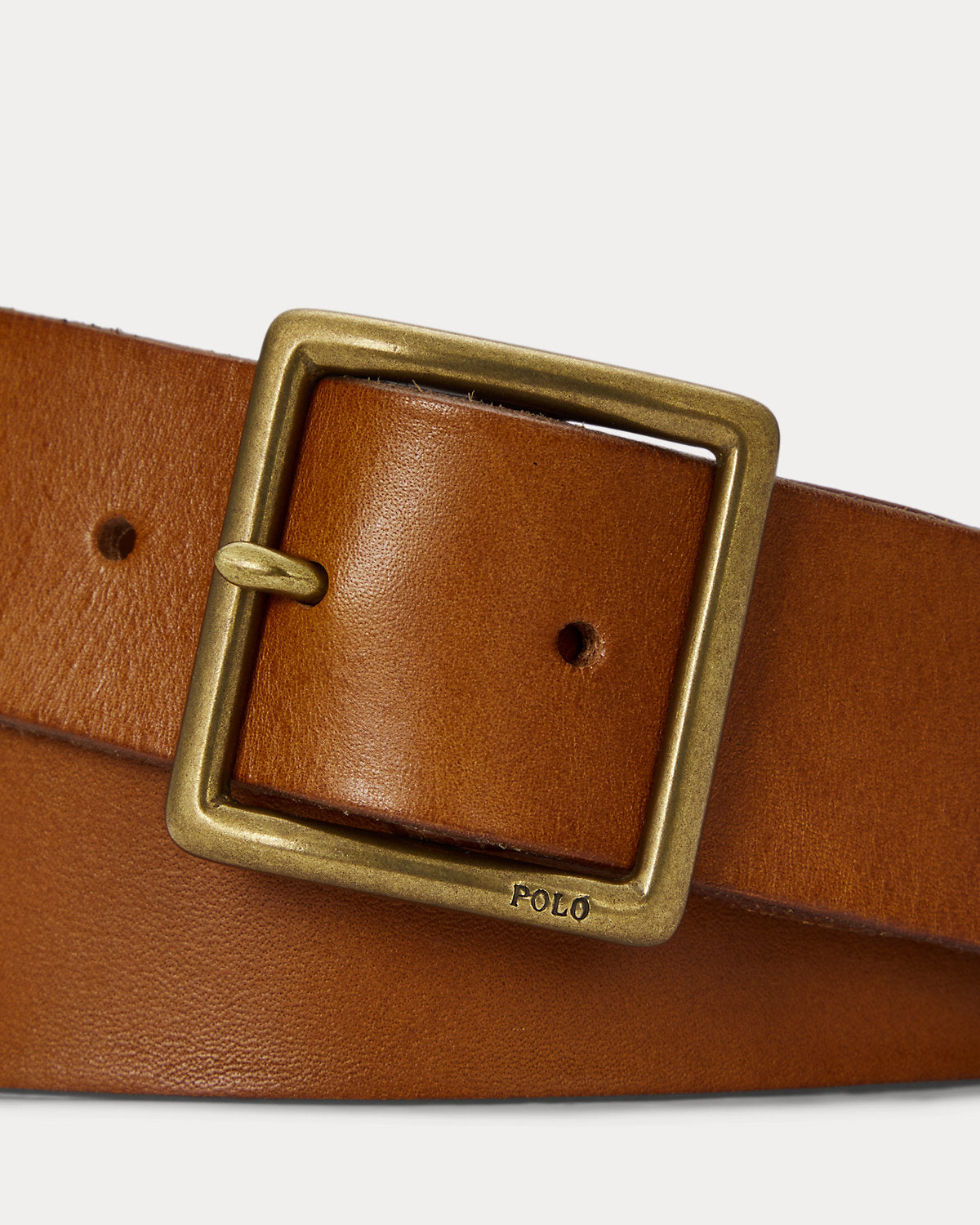 Burnished Vachetta Leather Belt
