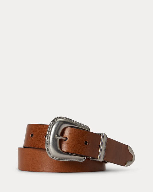 Leather Western Belt
