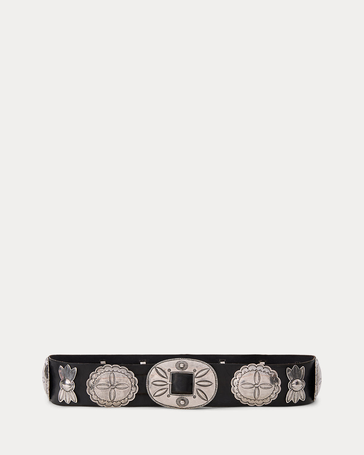 Women's Leather Cast Concho Belt
