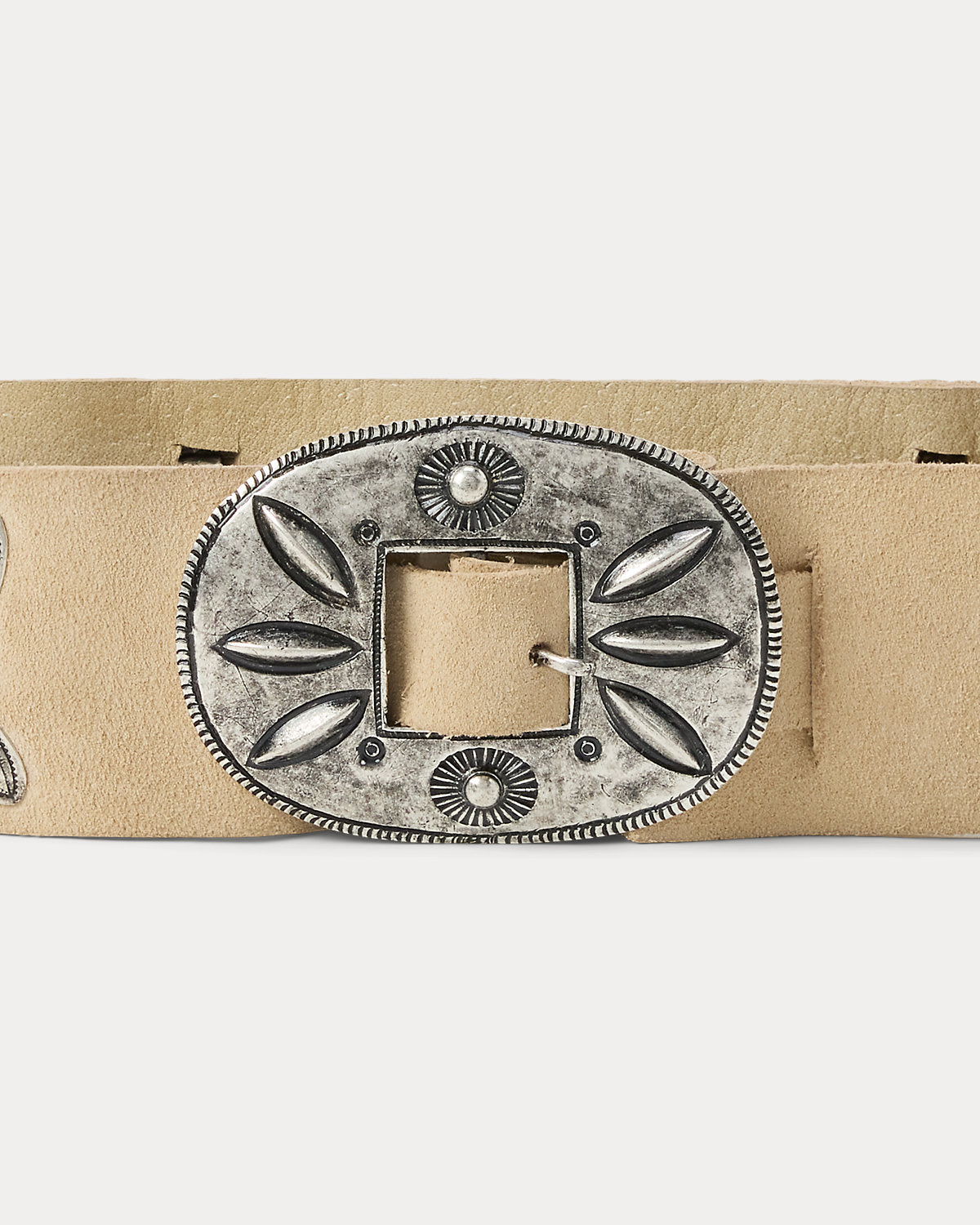 Suede Cast Concho Belt