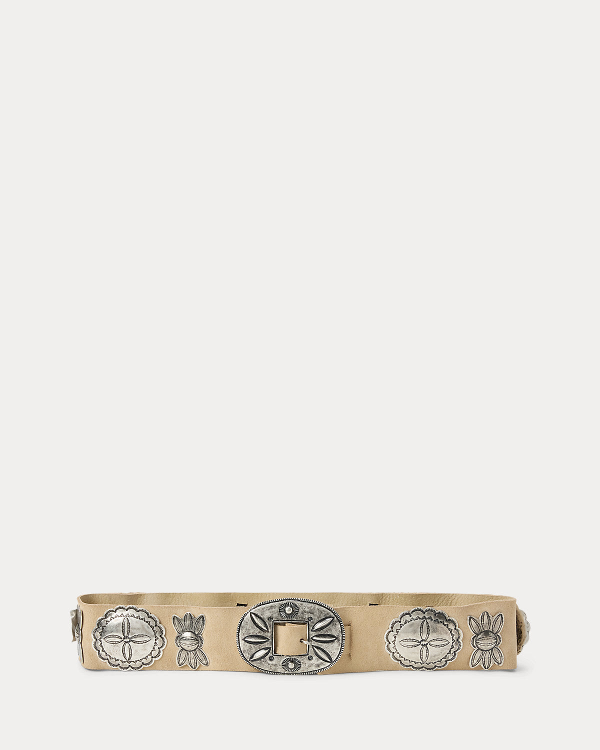 Suede Cast Concho Belt