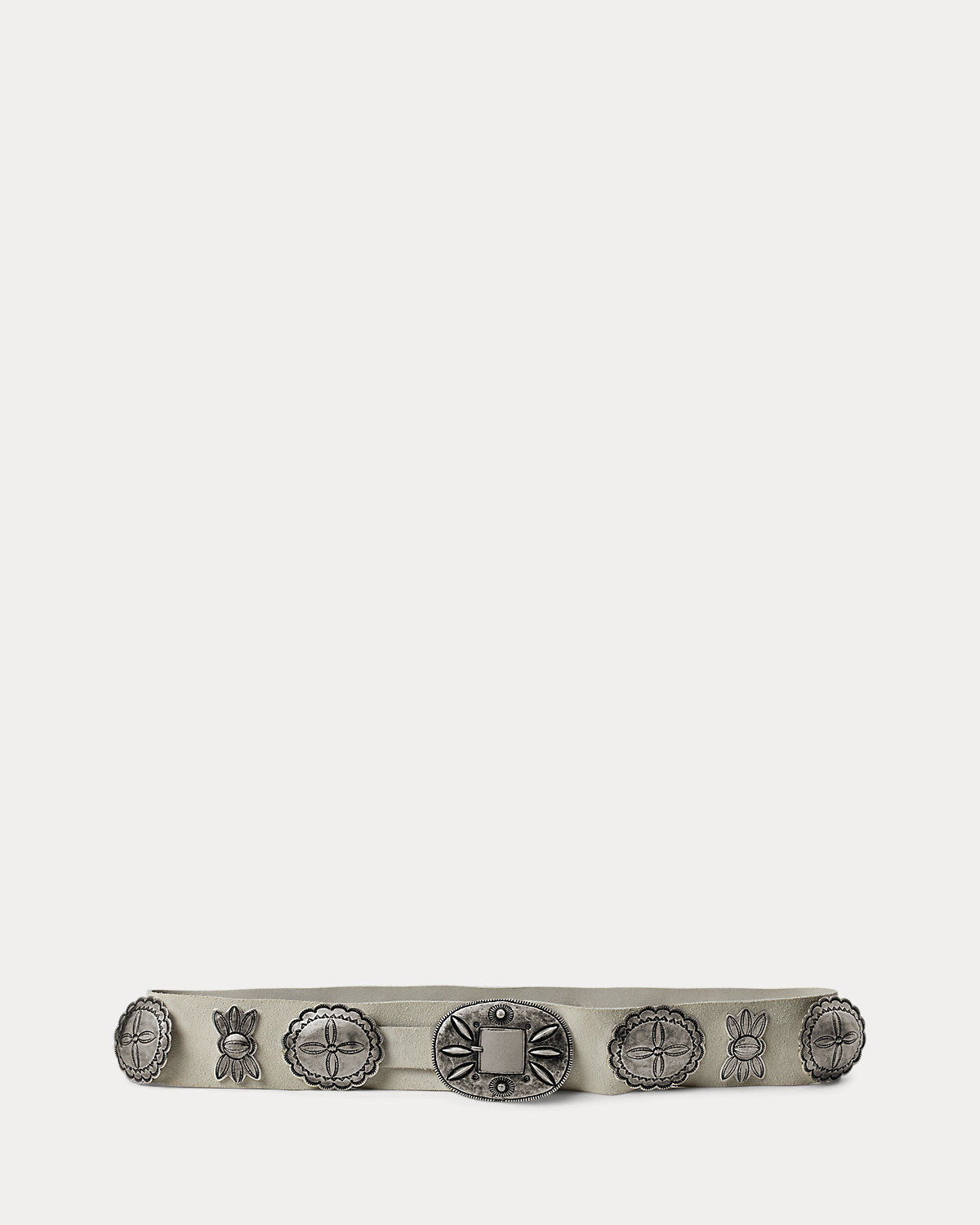 Suede Cast Concho Belt