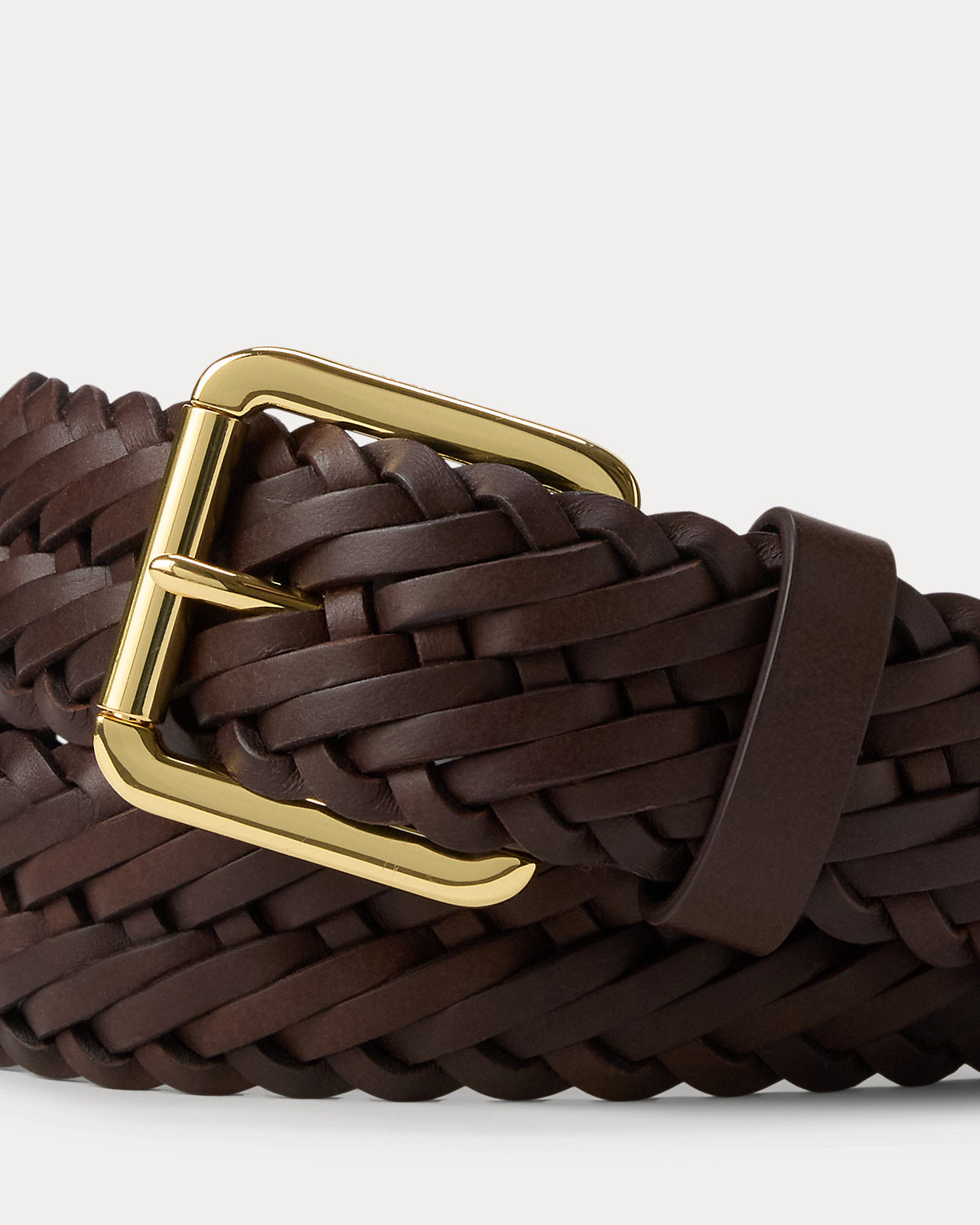 Women's Braided Vachetta Leather Belt