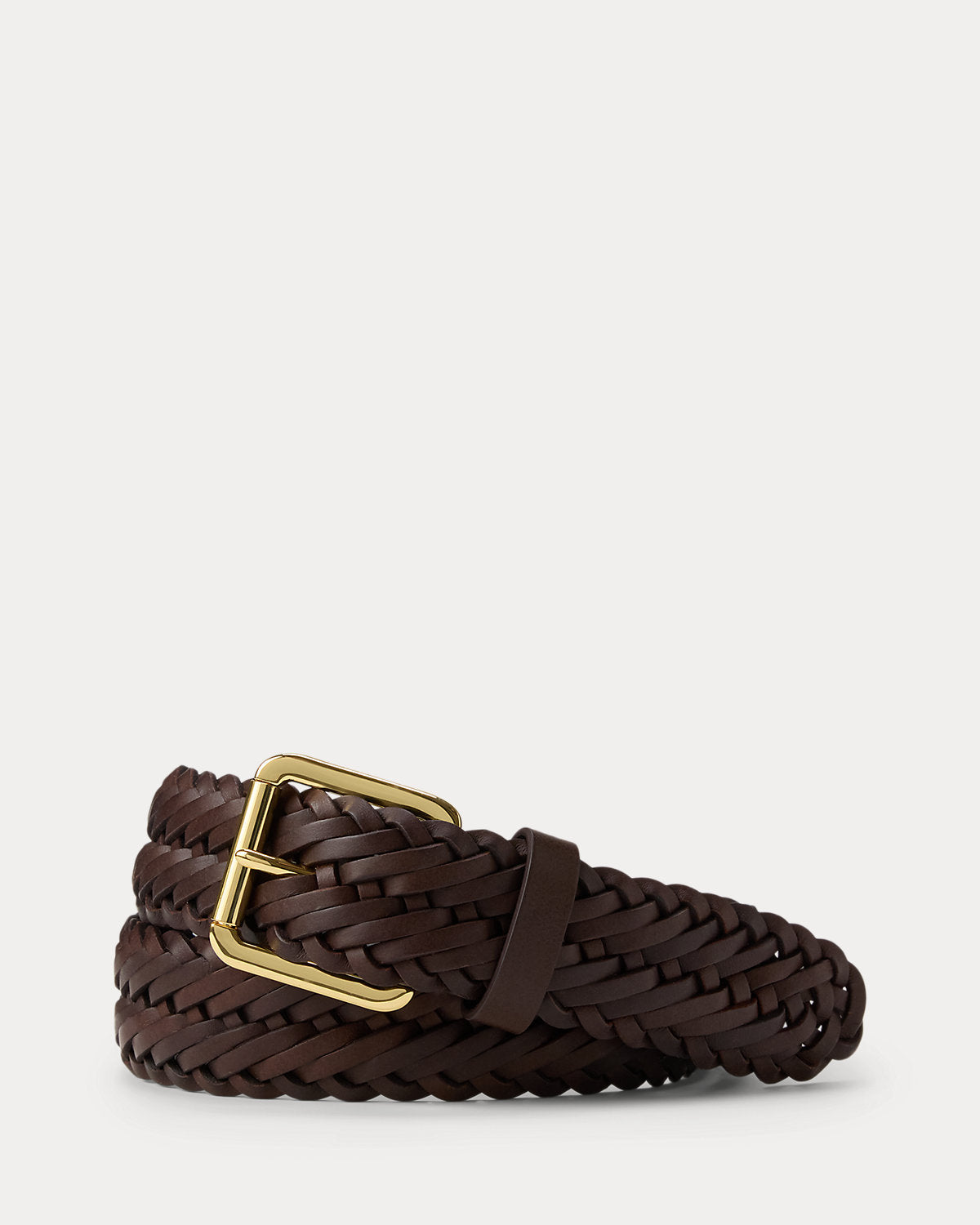 Braided Vachetta Leather Belt