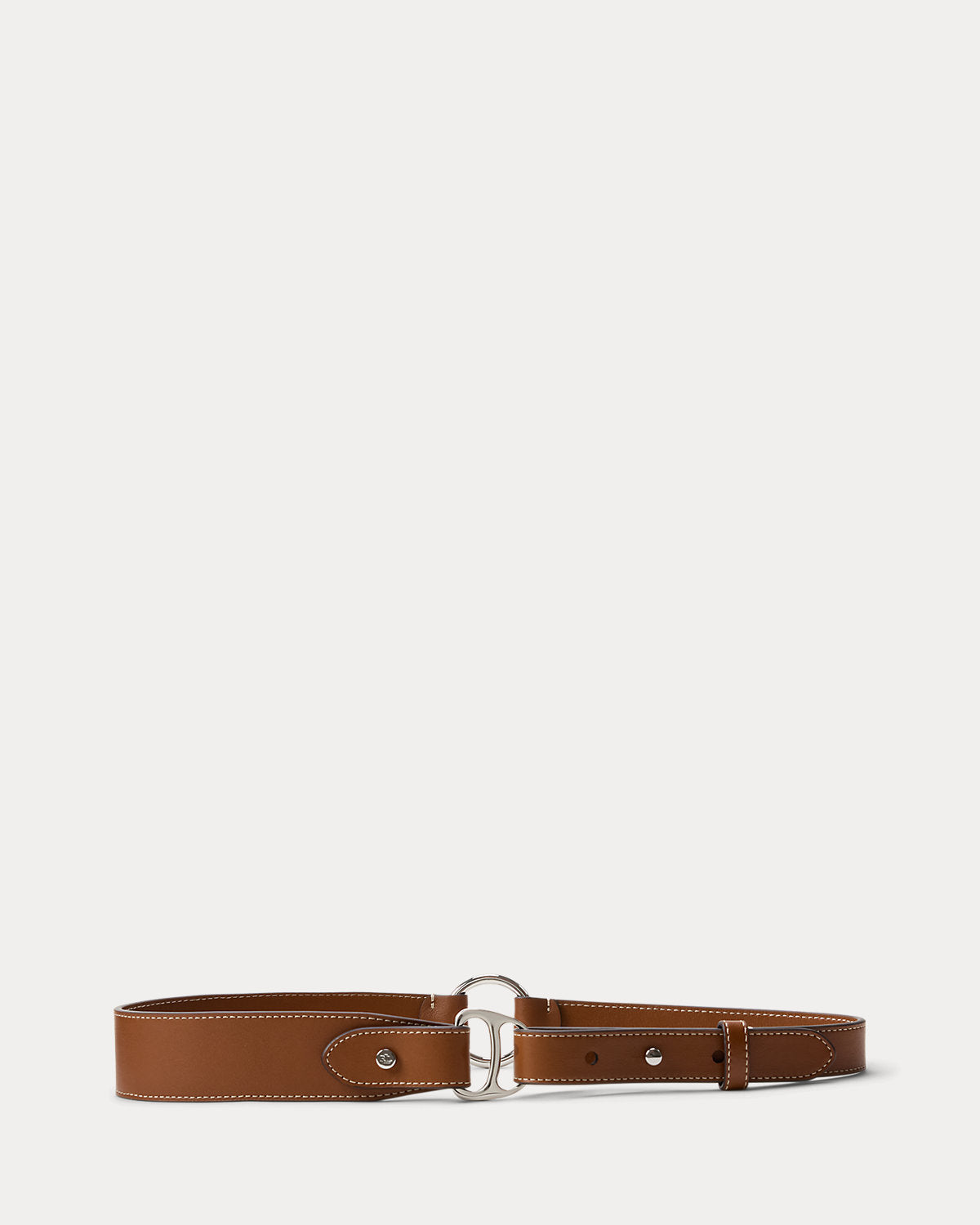 Equestrian D-Ring Leather Belt
