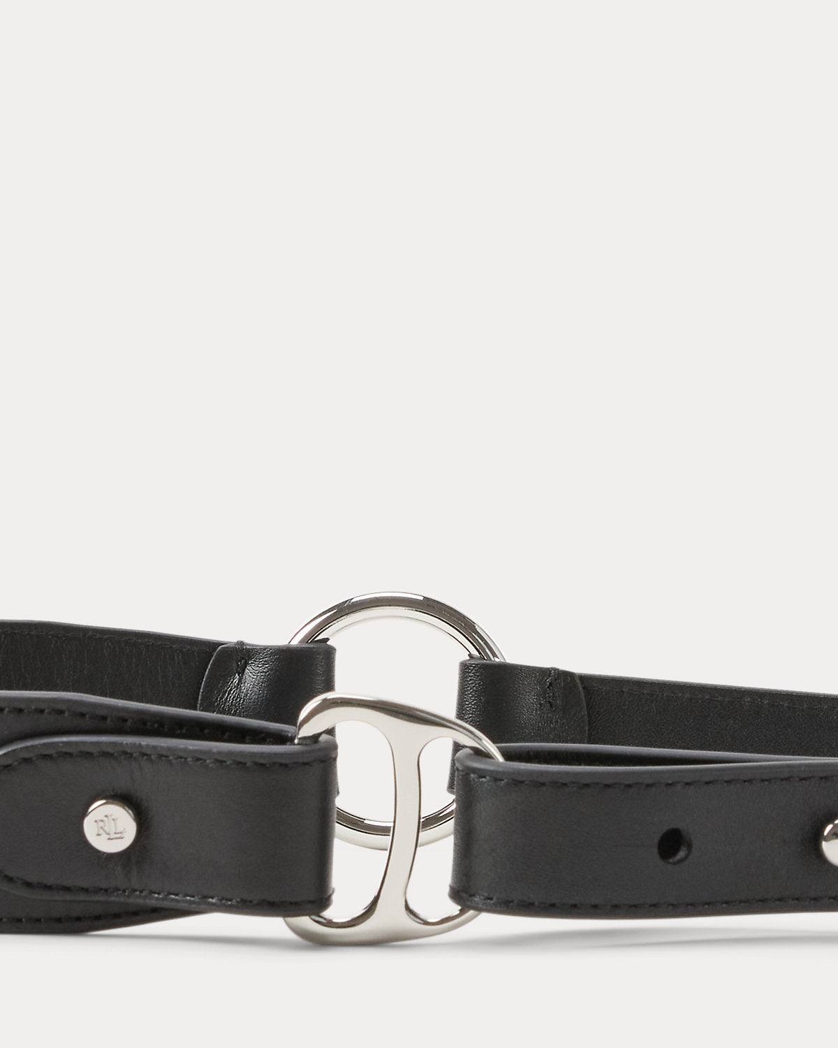 Equestrian D-Ring Leather Belt
