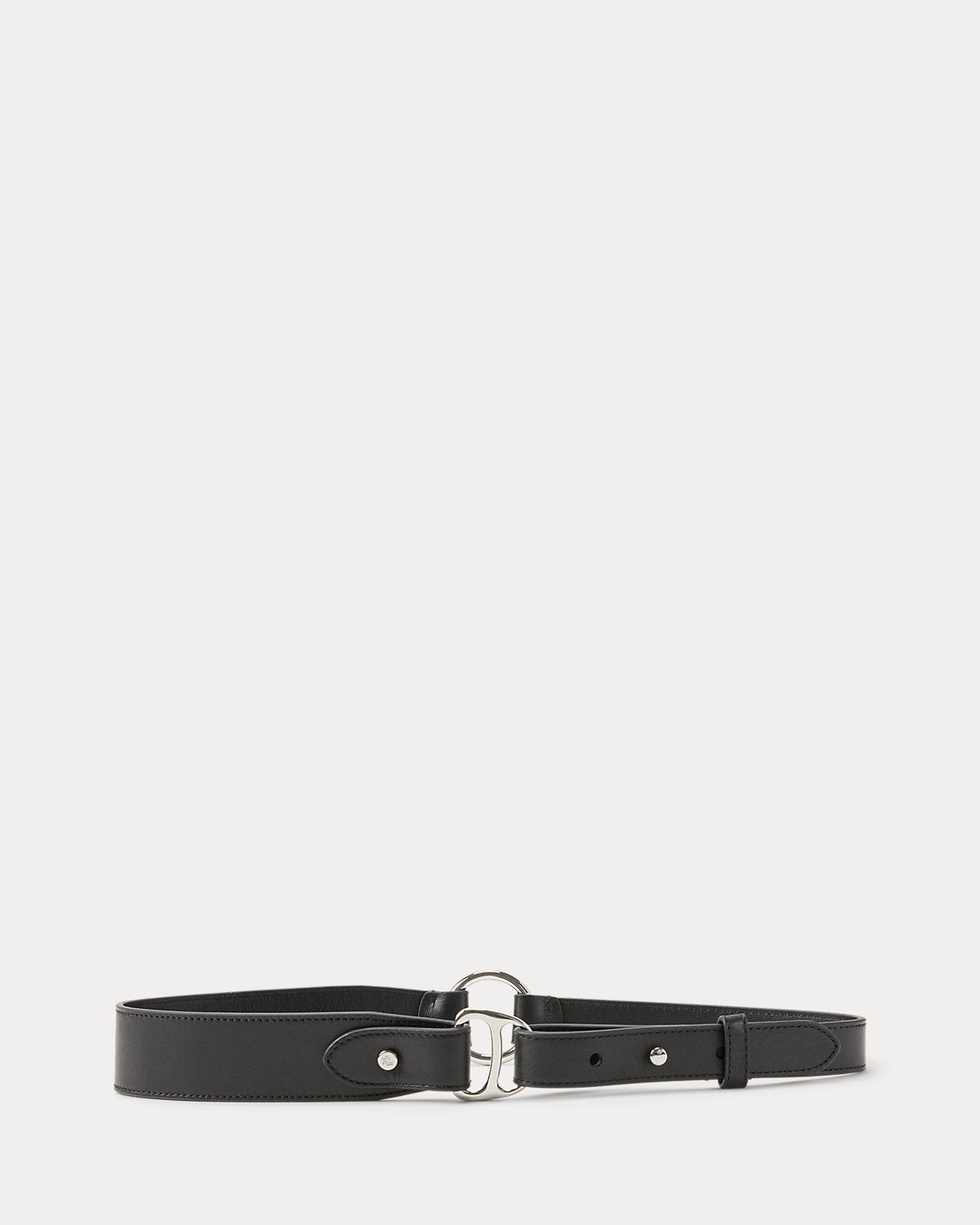 Equestrian D-Ring Leather Belt