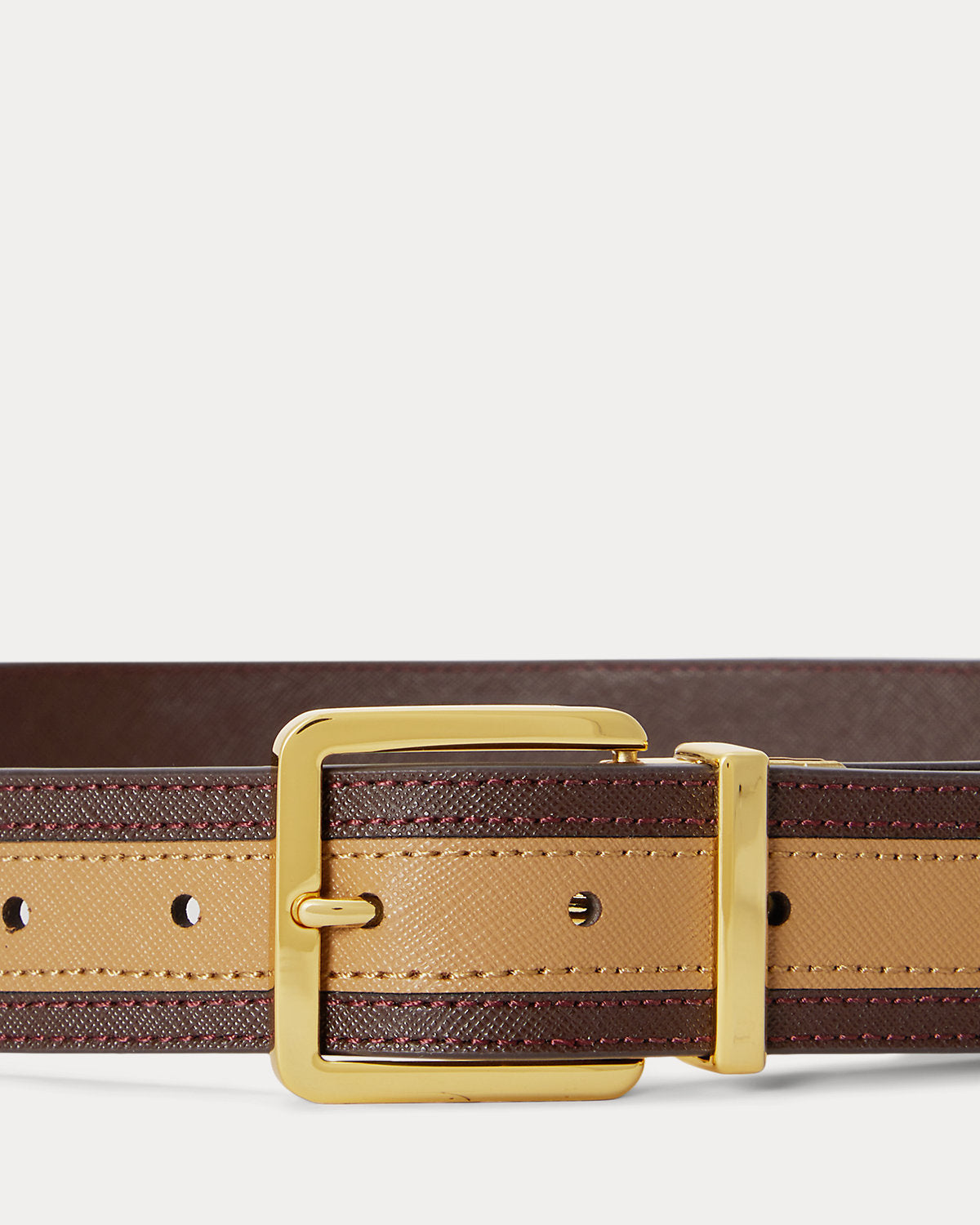 Two-Tone Reversible Crosshatch Belt
