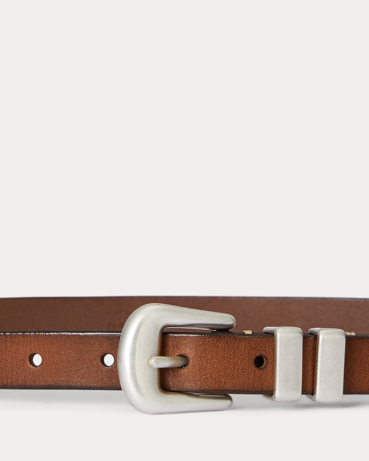 Western Distressed Leather Belt