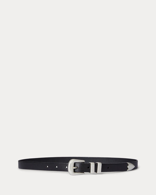 Western Distressed Leather Belt