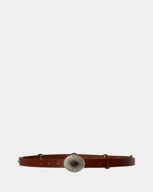 Leather Concho Belt