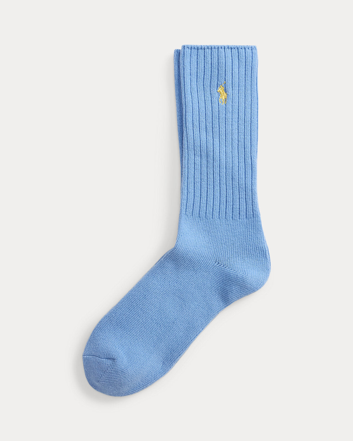 Signature Pony Cotton-Blend Crew Socks