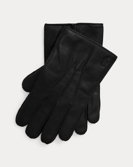 Cashmere-Lined Sheepskin Touch Gloves