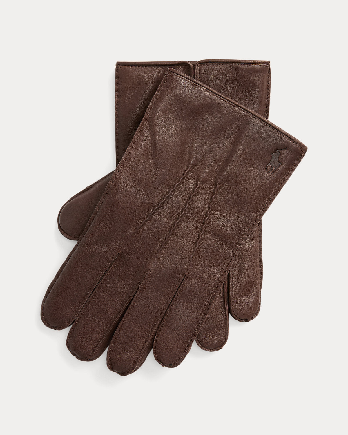 Cashmere-Lined Sheepskin Touch Gloves