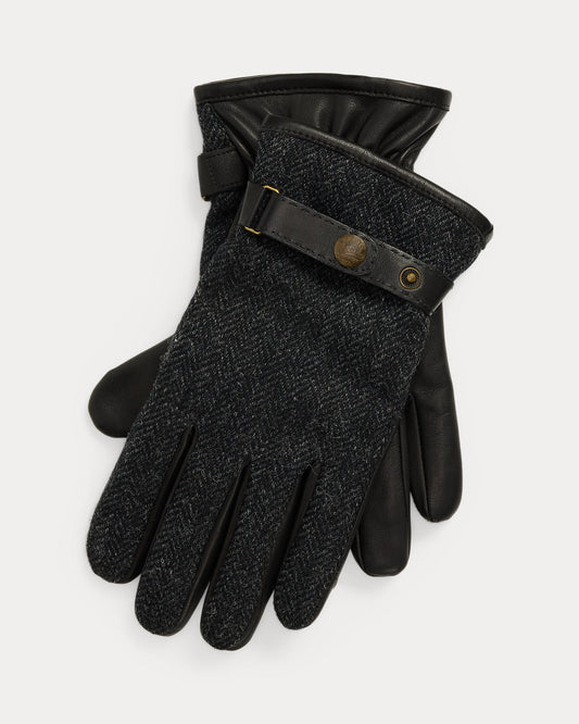 Cashmere-Lined Wool & Sheepskin Gloves