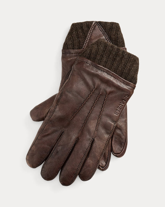 Insulated Burnished Sheepskin Gloves