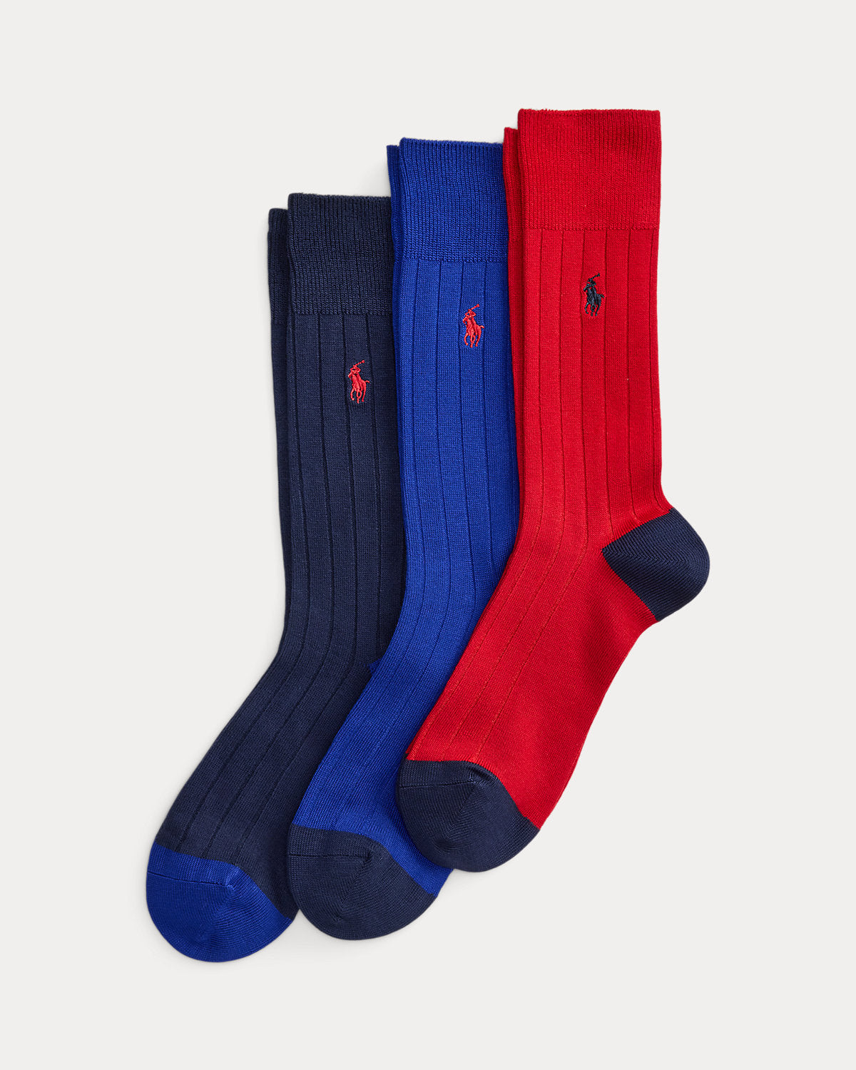 Ribbed Trouser Sock 3-Pack
