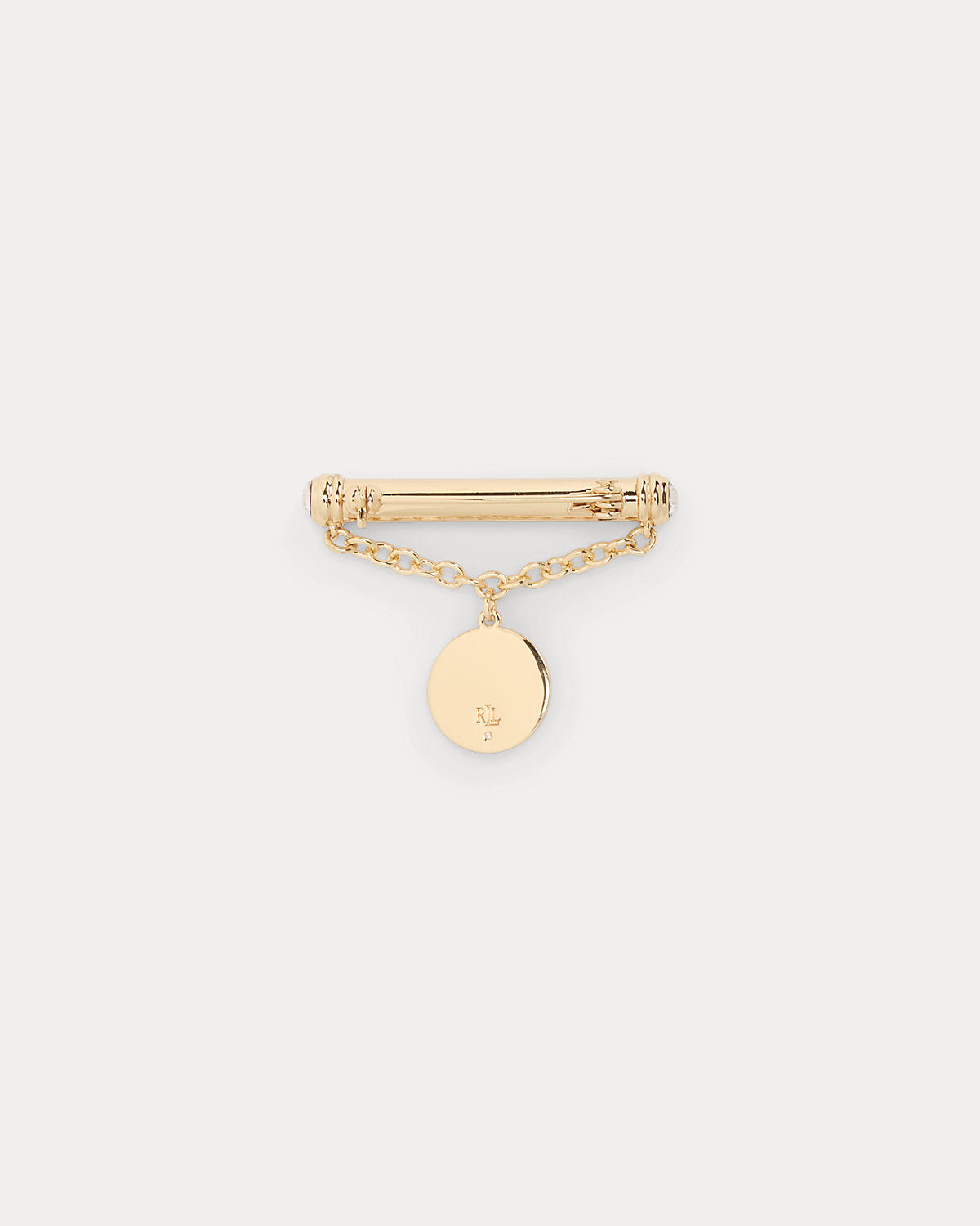 Gold-Plated Crest-Charm Pin