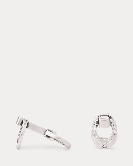 Sterling Silver Horseshoe Cuff Links