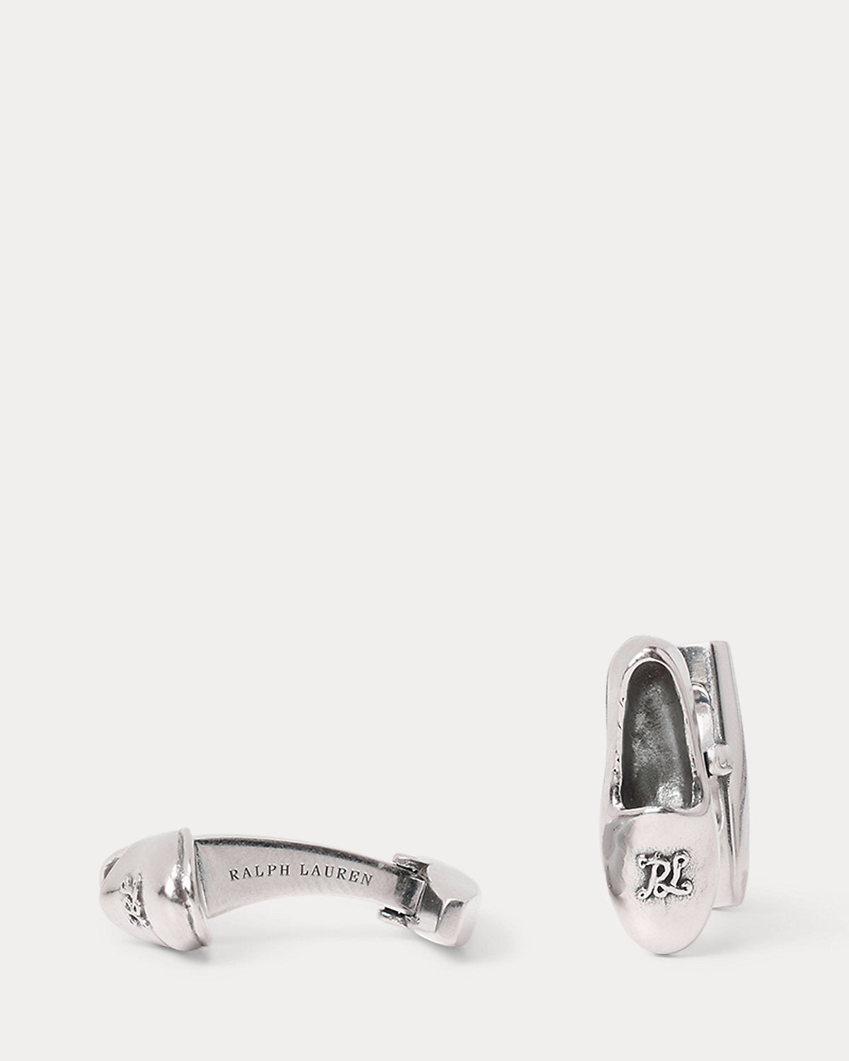 Sterling Silver Slipper Cuff Links