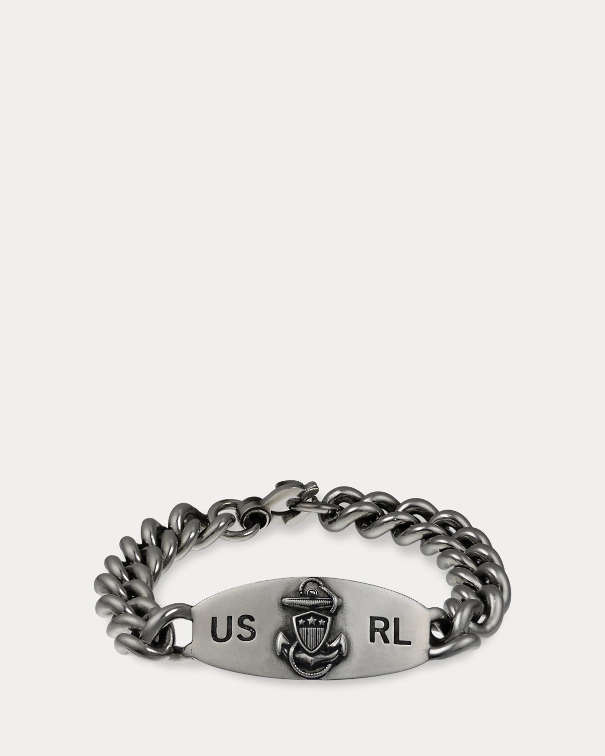 Men's Sterling Silver ID Bracelet