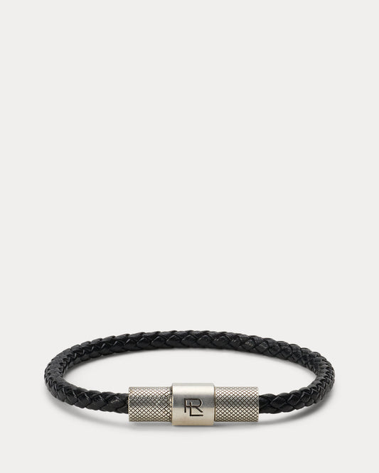 Calfskin & Sterling Silver Bracelet