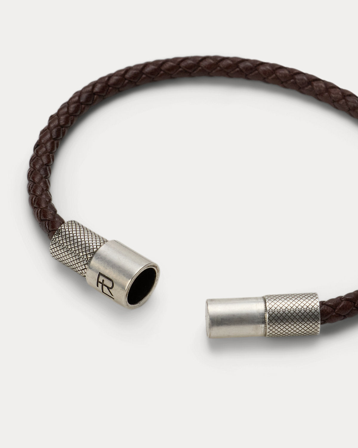 Calfskin & Sterling Silver Bracelet