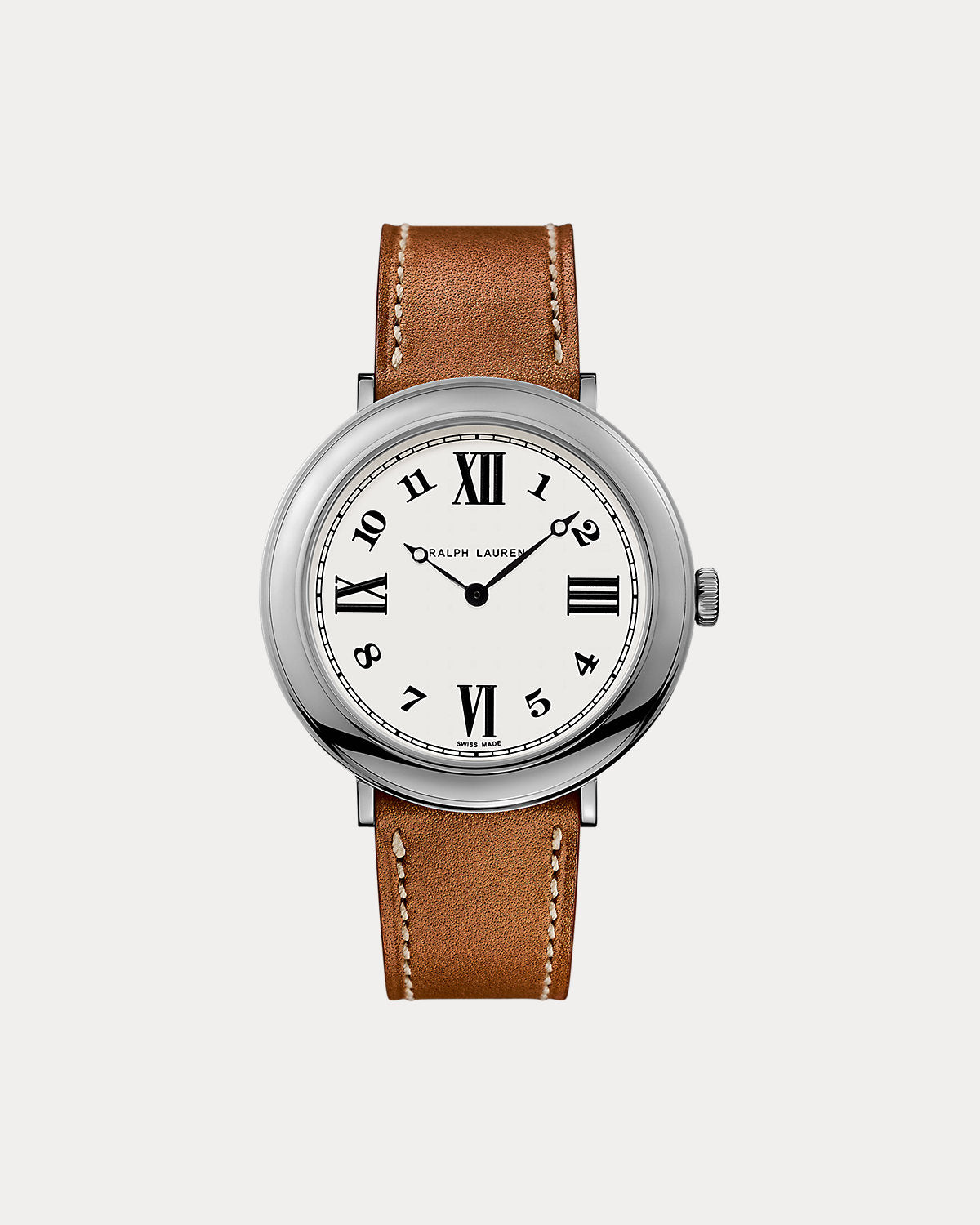 38 MM Steel Watch