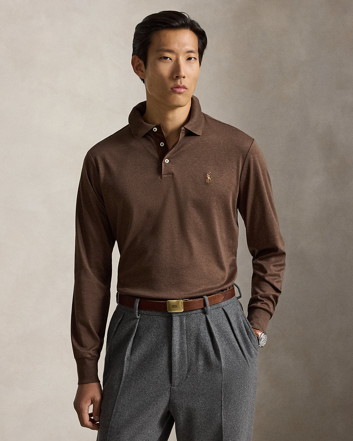 Classic Fit Soft Cotton Polo Shirt
