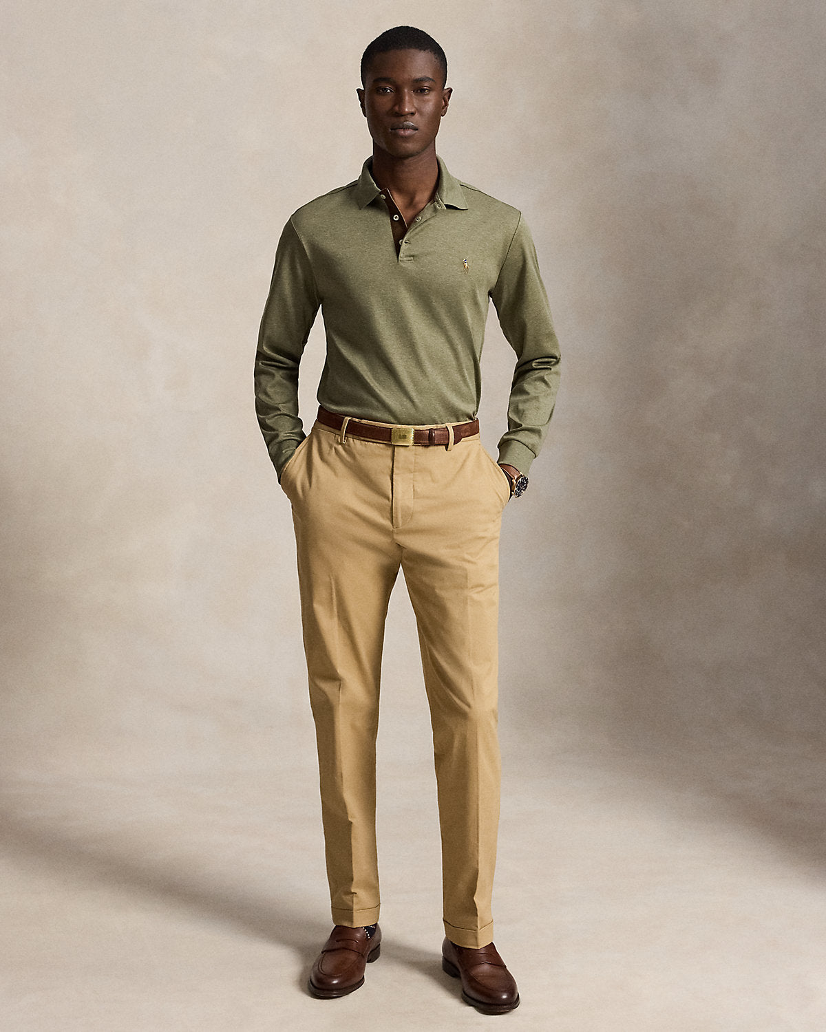Classic Fit Soft Cotton Polo Shirt