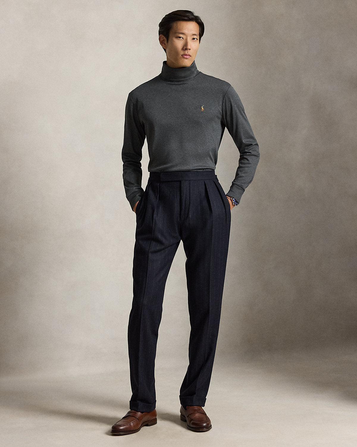 Soft Cotton Turtleneck