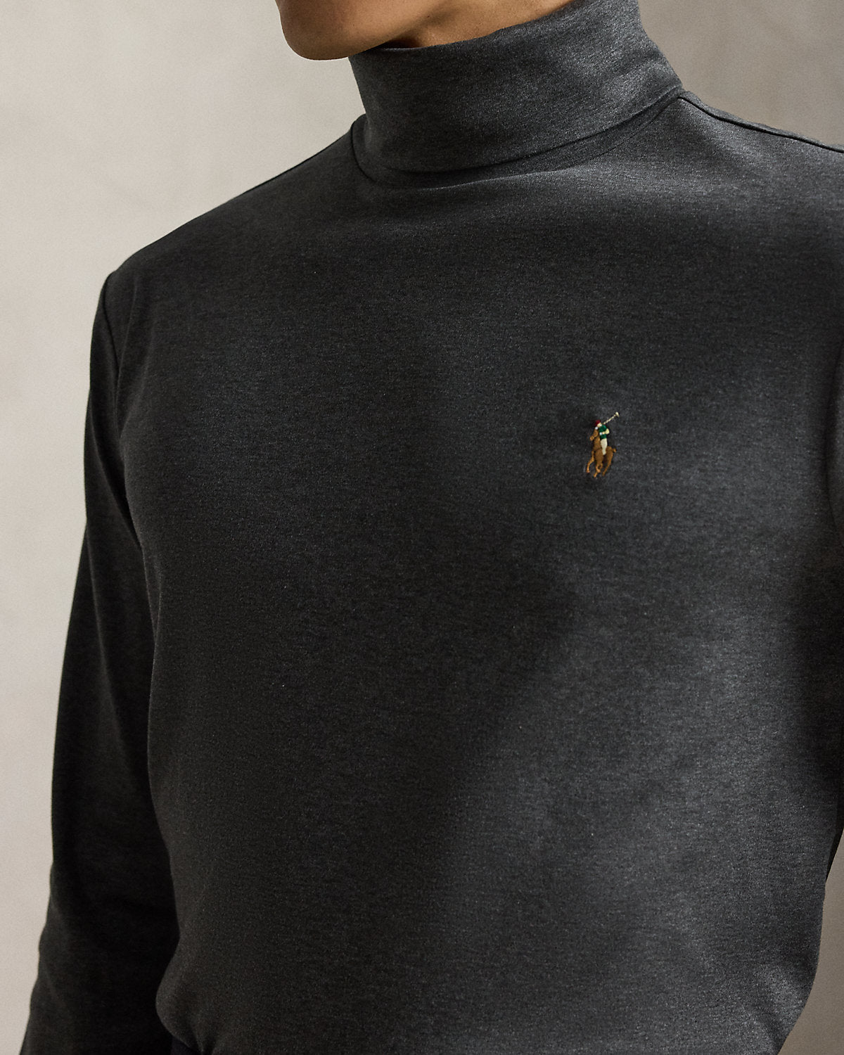 Soft Cotton Turtleneck