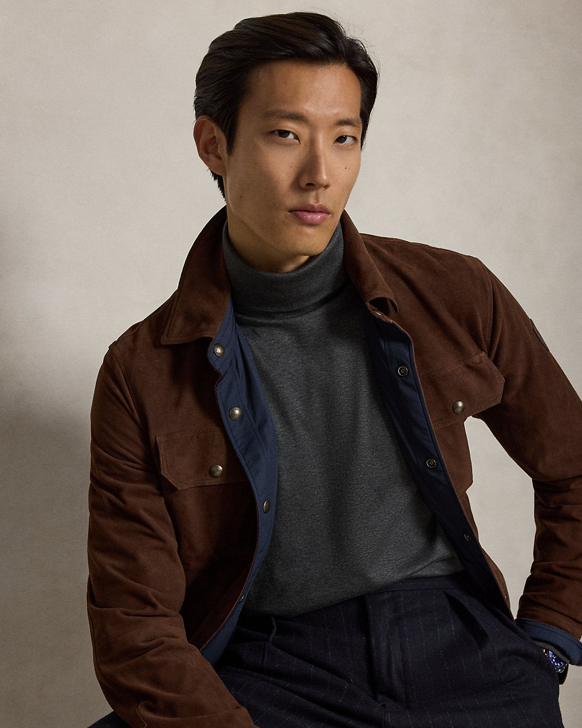 Soft Cotton Turtleneck