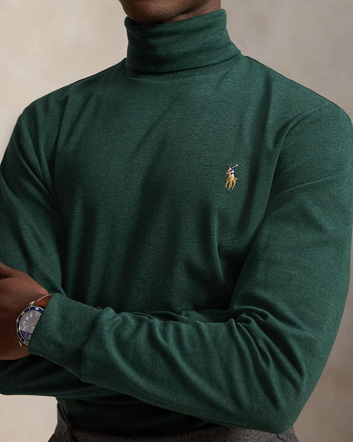 Soft Cotton Turtleneck