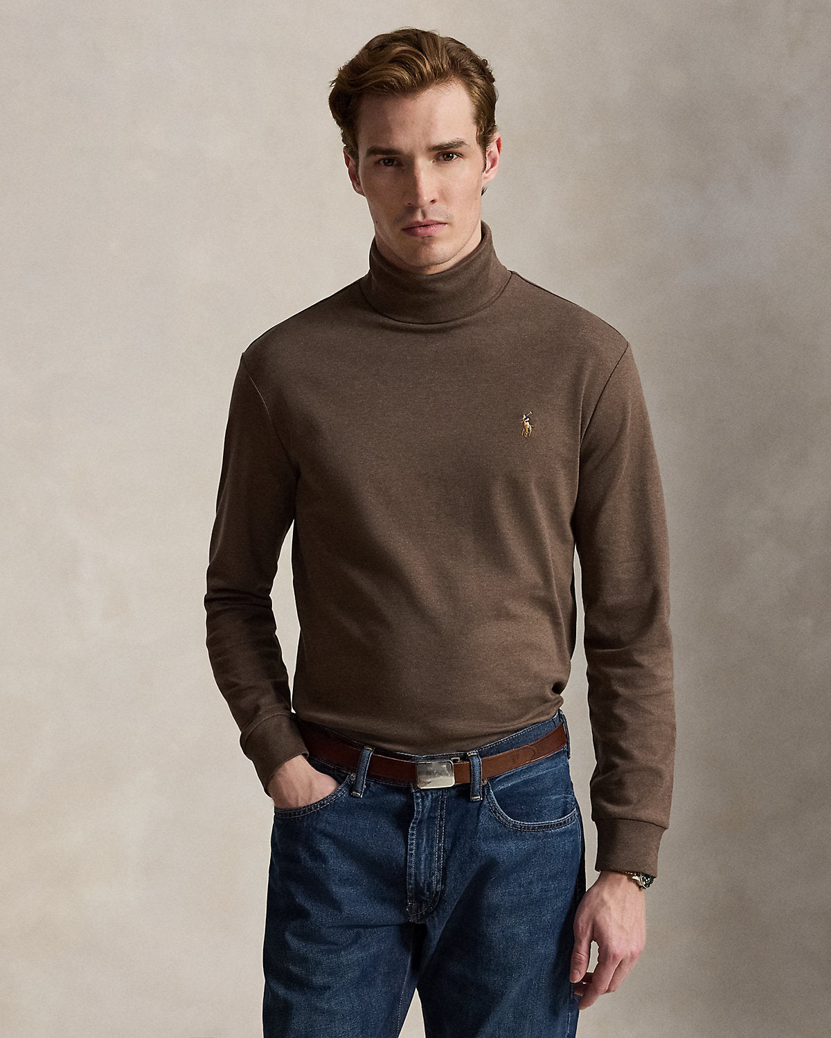 Soft Cotton Turtleneck