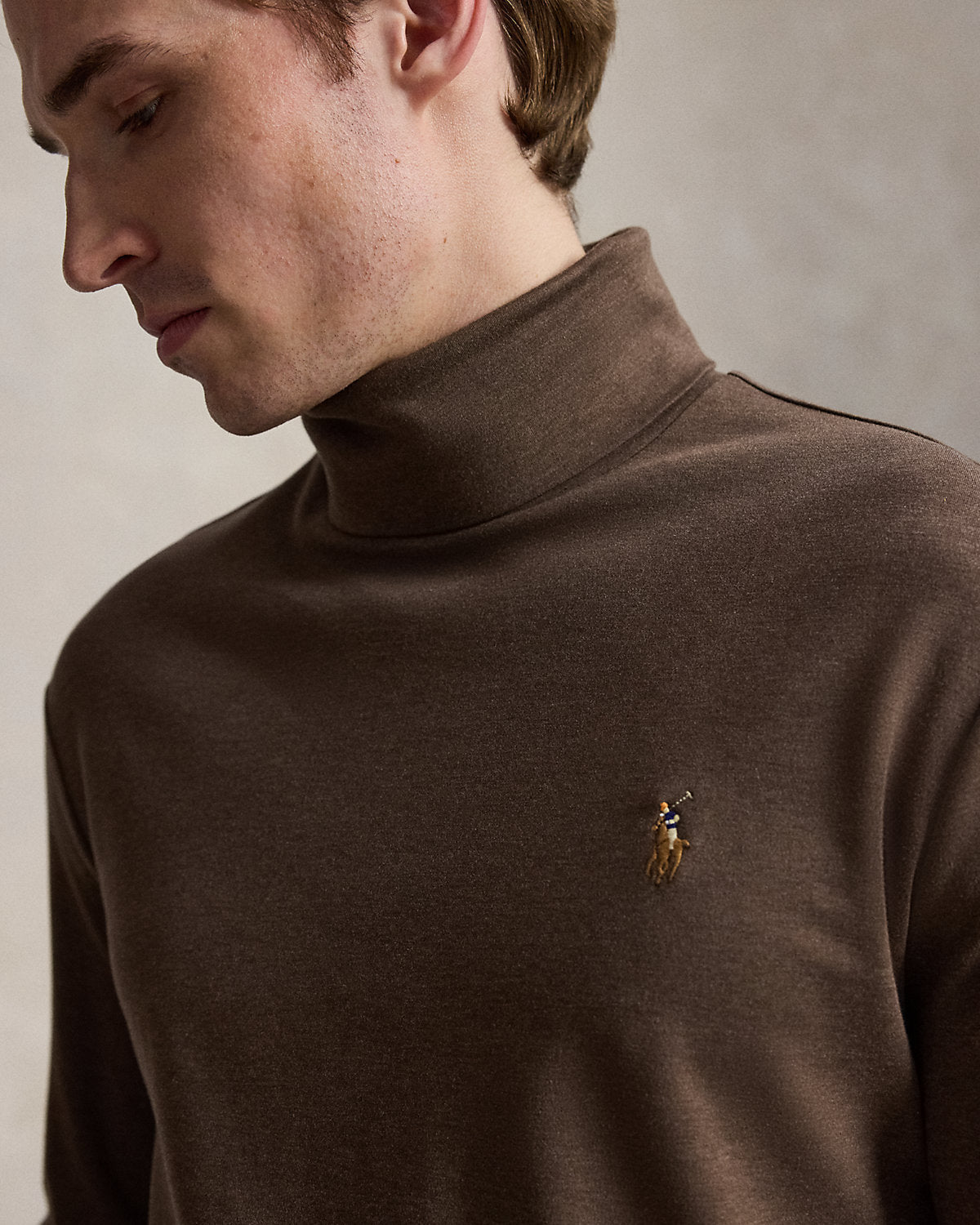 Soft Cotton Turtleneck
