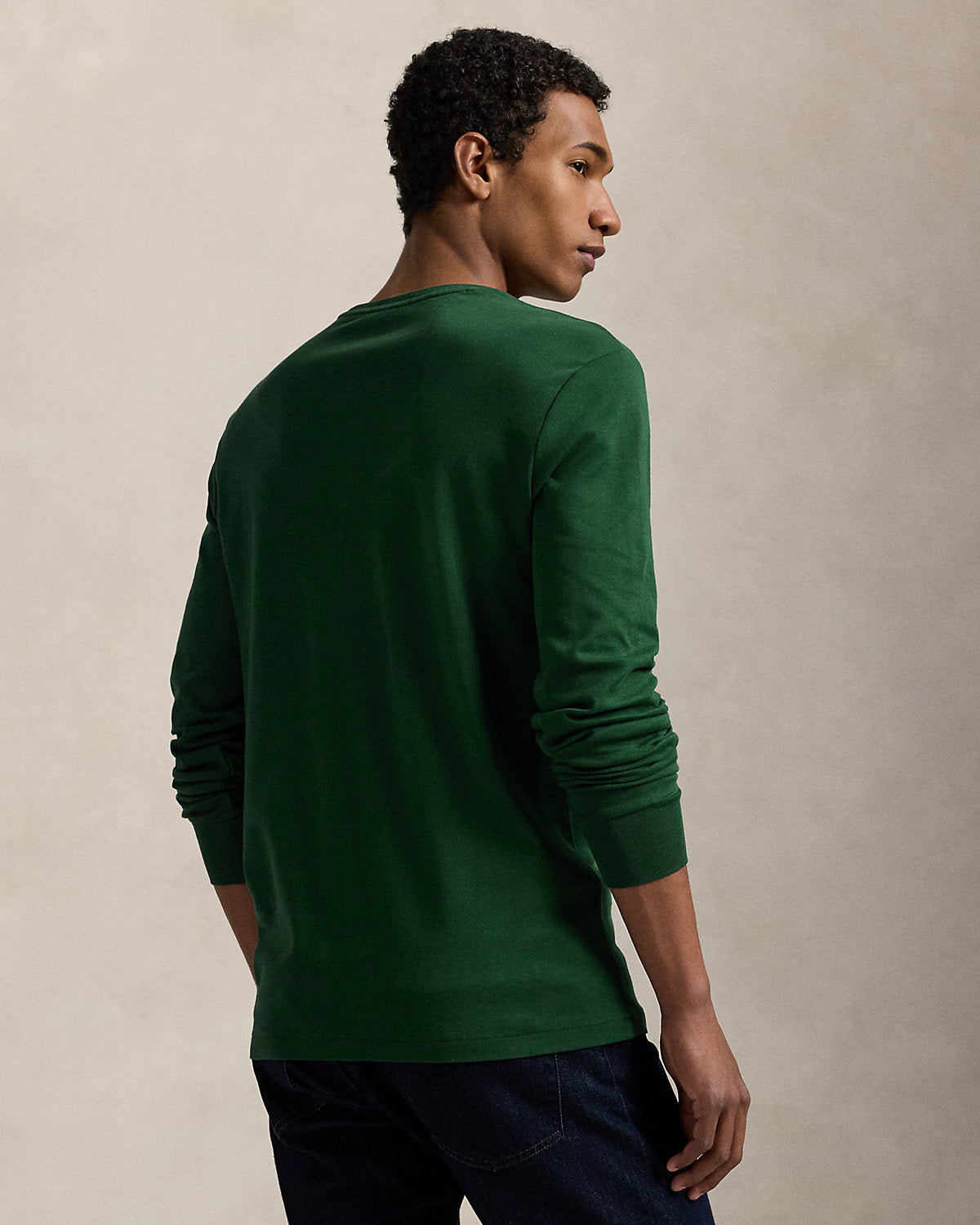 Classic Fit Soft Cotton Crewneck T-Shirt