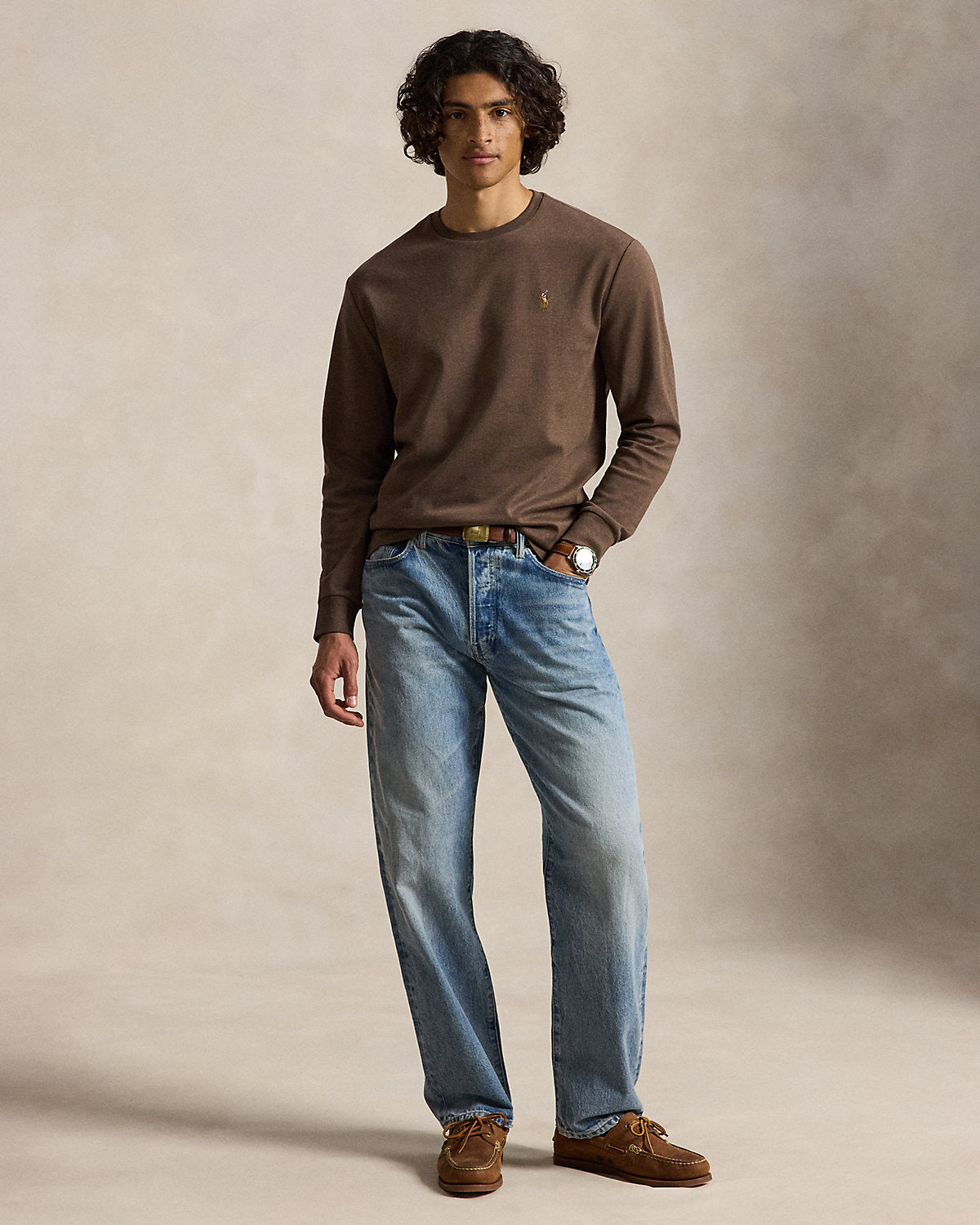 Classic Fit Soft Cotton Crewneck T-Shirt