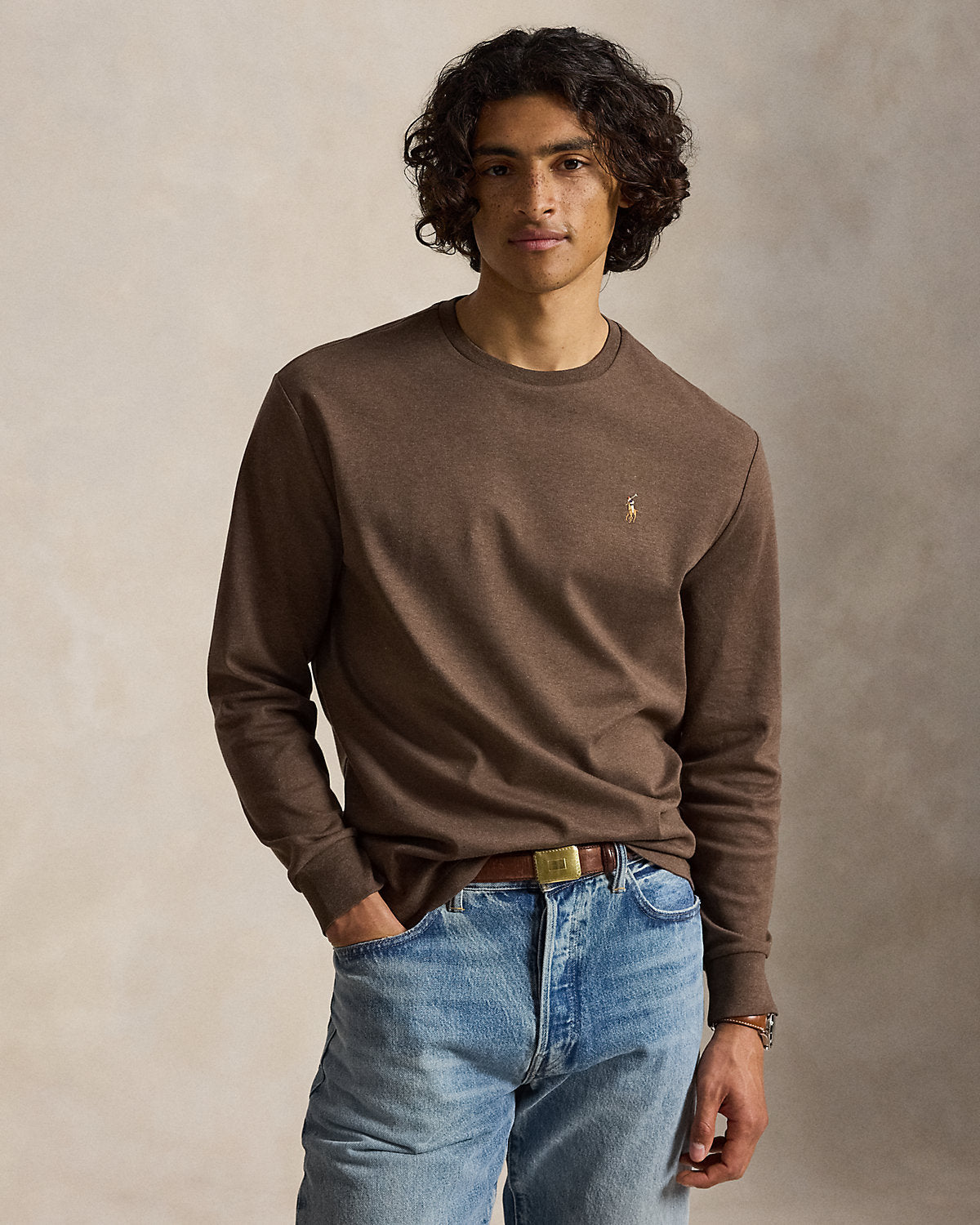 Classic Fit Soft Cotton Crewneck T-Shirt