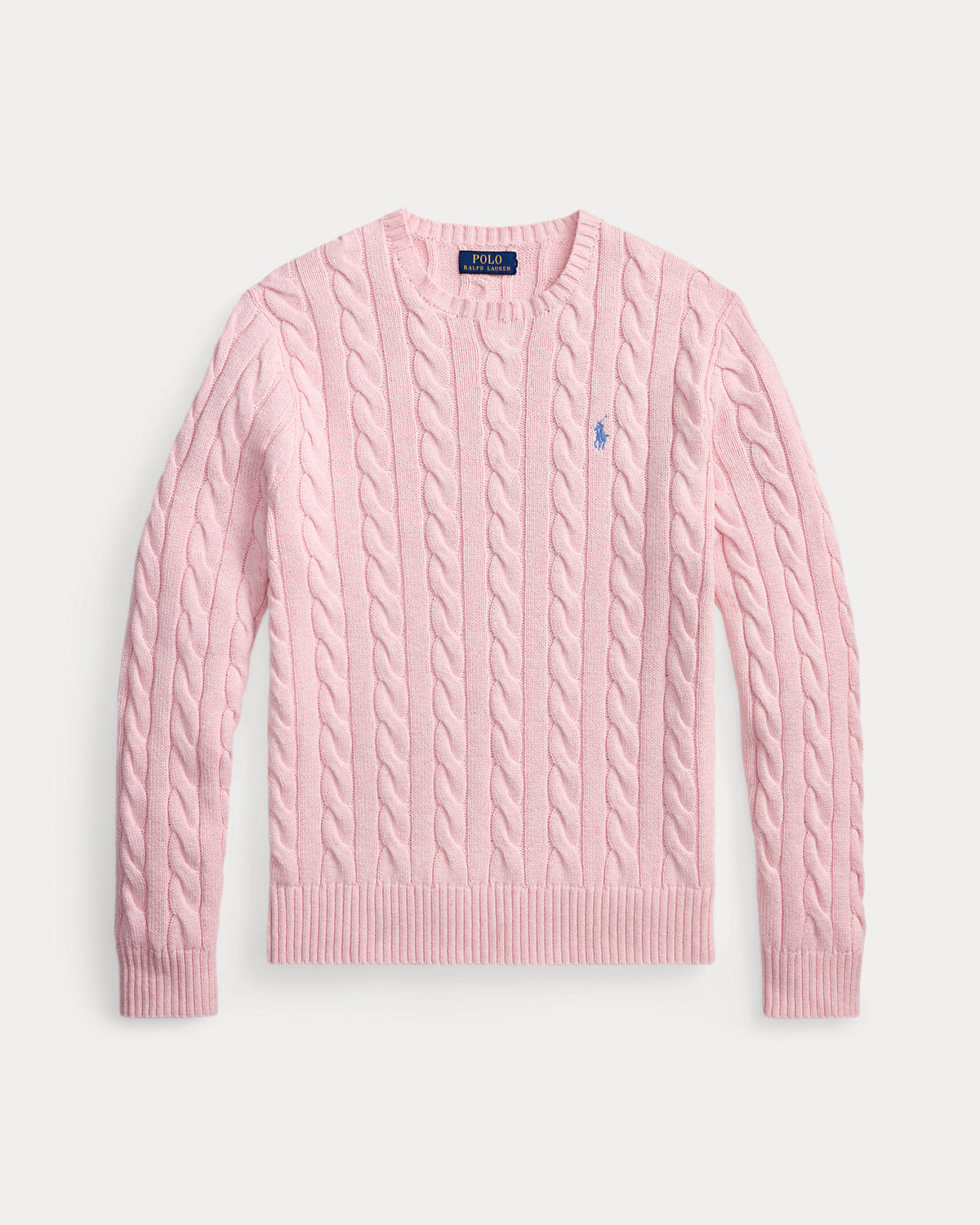 Cable-Knit Cotton Sweater