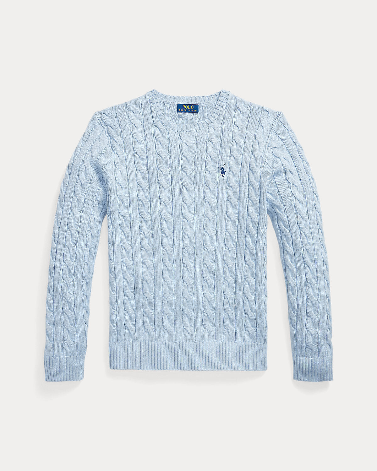 Cable-Knit Cotton Sweater