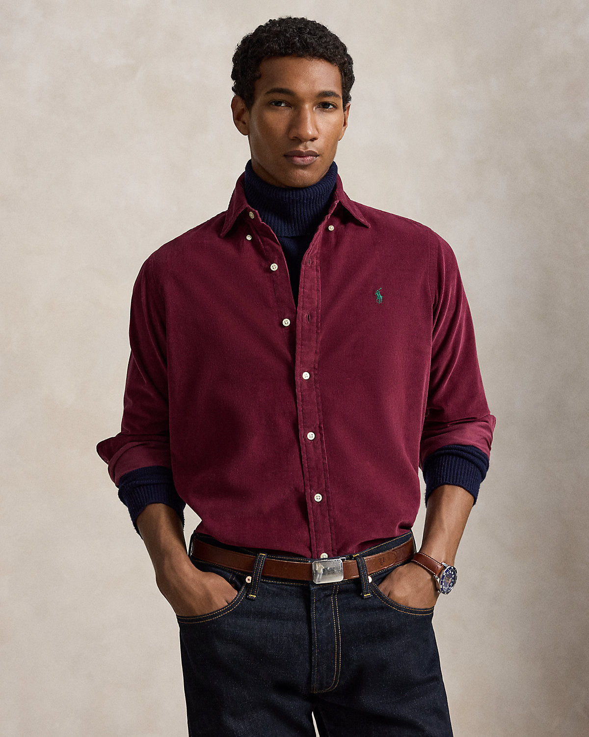 Classic Fit Corduroy Shirt