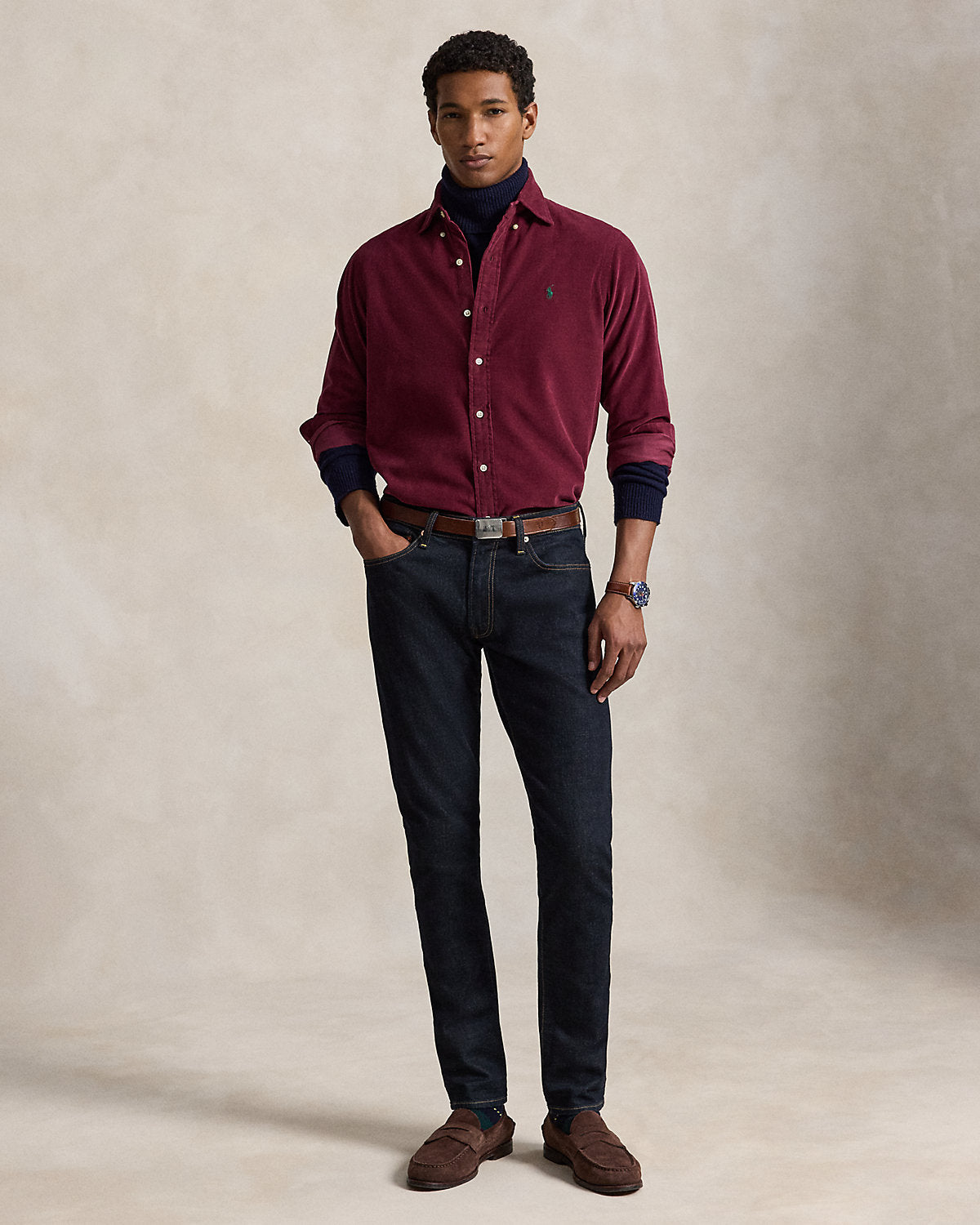 Classic Fit Corduroy Shirt