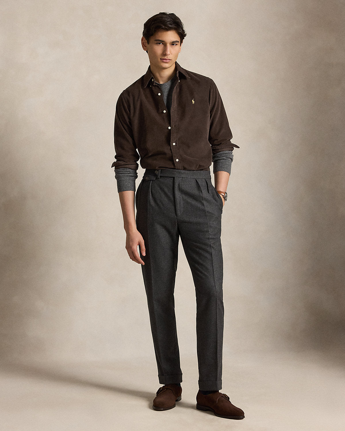 Classic Fit Corduroy Shirt