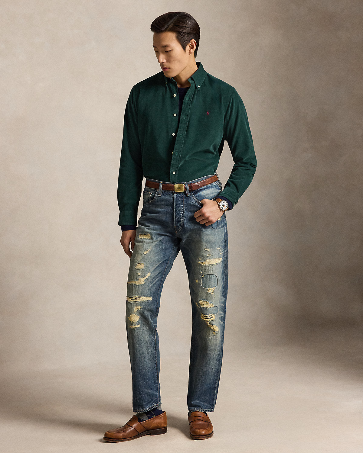 Classic Fit Corduroy Shirt
