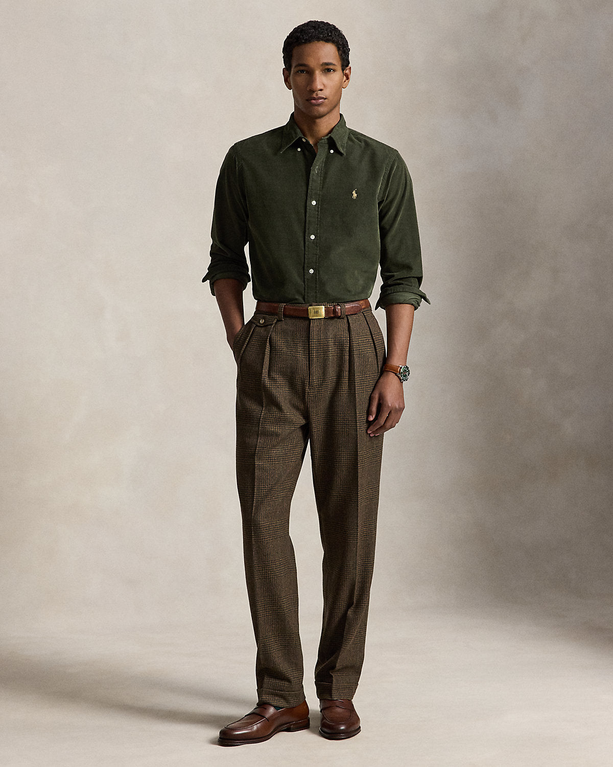 Classic Fit Corduroy Shirt