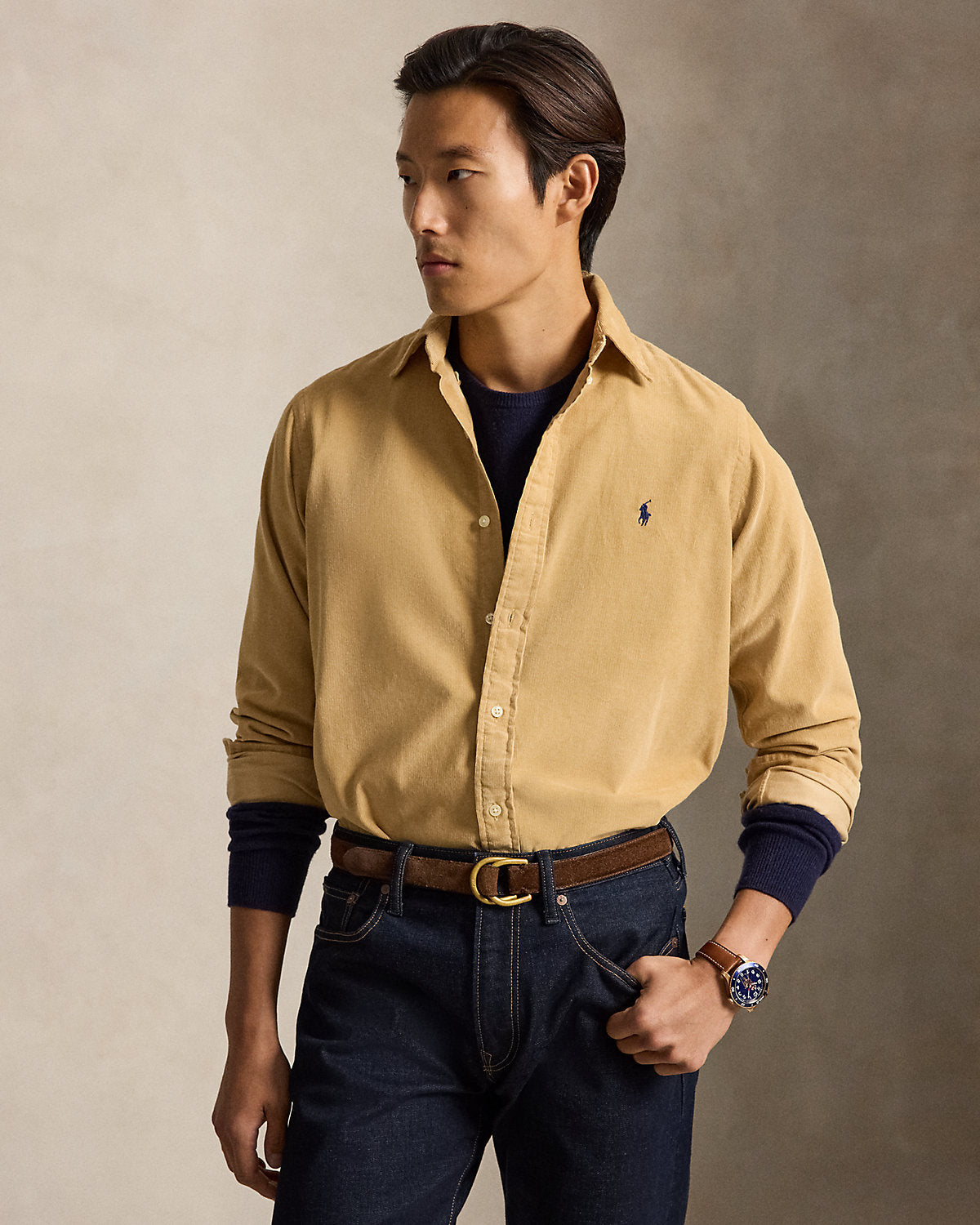 Classic Fit Corduroy Shirt